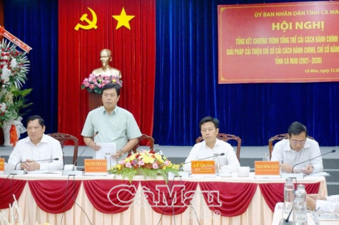 Cải cách hành chính chú trọng con người trong bộ máy