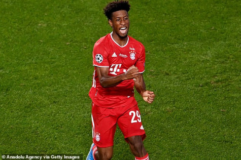 Coman tỏa sáng, Bayern Munich đè bẹp Atletico Madrid