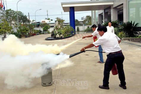 Phòng cháy chữa cháy: Chủ động từ phương án đến nhân lực
