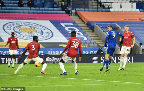 Leicester City 2 – 2 Man Utd, Bất phân thắng bại.
