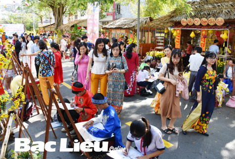 Rộn ràng “Chợ quê ngày tết”