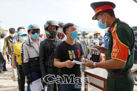 Bám sát địa bàn, lập danh sách hộ dân có người thân ở ngoài tỉnh trở về