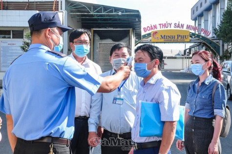 Kiểm tra công tác phòng, chống dịch Covid-19 tại doanh nghiệp