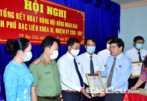 TP. Bạc Liêu: Tổng kết hoạt động HĐND khóa XI, nhiệm kỳ 2016 - 2021