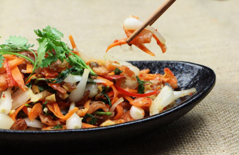 Gỏi dưa củ kiệu