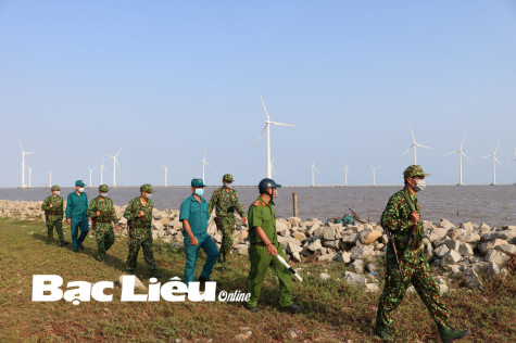 Bộ đội Biên phòng Bạc Liêu:​ Chủ động phối hợp bảo vệ chủ quyền, an ninh biên giới, vùng biển