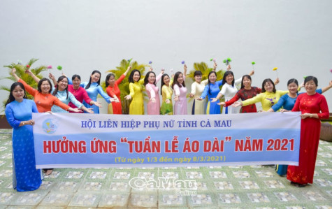 Duyên dáng áo dài