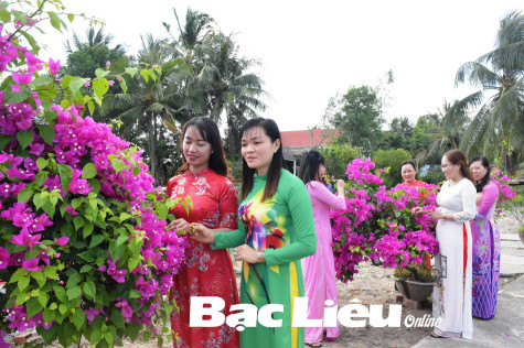 Huyện Phước Long: Rực rỡ những “Tuyến đường nở hoa”