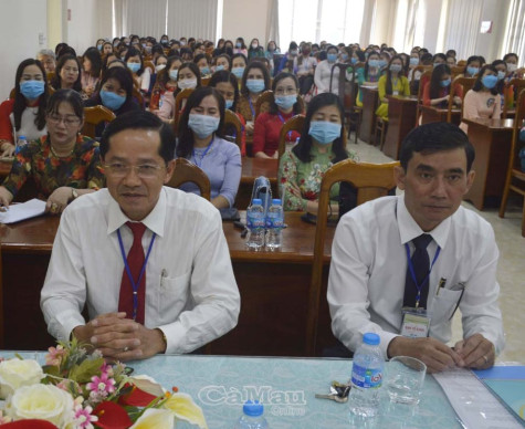 98 giáo viên thi Giáo viên dạy giỏi cấp mầm non