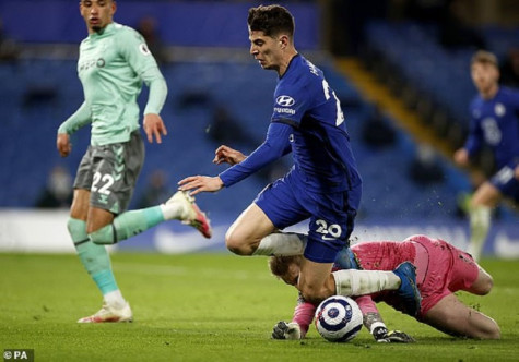 Đánh bại Everton, Chelsea áp sát top 3