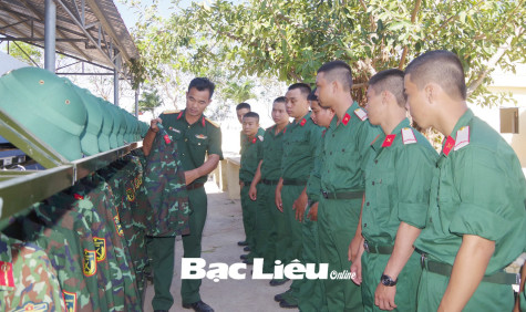 Những ngày đầu của chiến sĩ mới