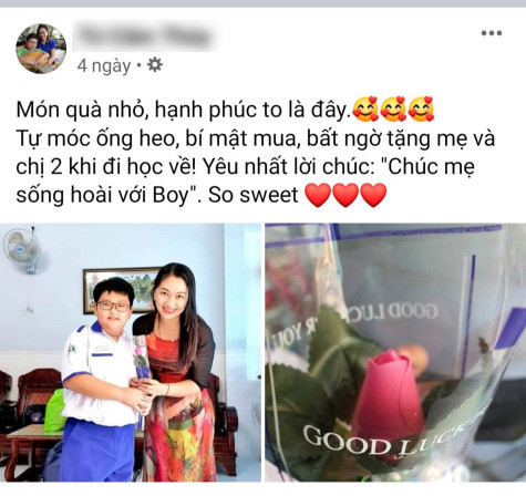 Hoa, quà và áo dài