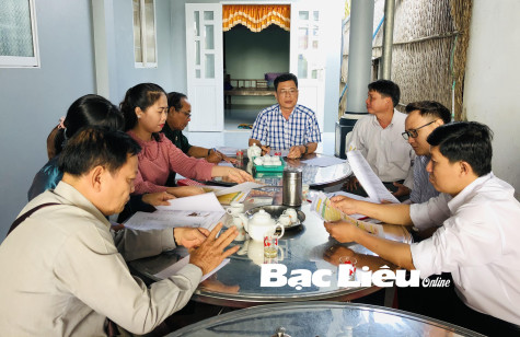 Huyện Đông Hải:​ Tổ chức hành quân dã ngoại tại xã Long Điền