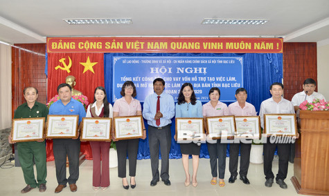 Tổng kết chính sách cho vay vốn hỗ trợ tạo việc làm, duy trì và mở rộng việc làm trên địa bàn tỉnh giai đoạn 2016 - 2020