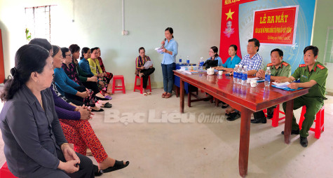 Huyện Đông Hải: Thành lập 50 câu lạc bộ Nữ phòng, chống tội phạm