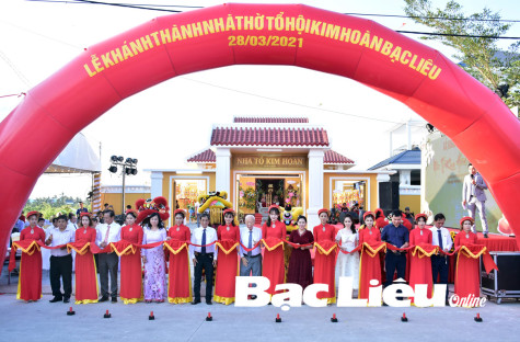 Khánh thành nhà thờ Tổ kim hoàn Bạc Liêu trị giá hơn 6 tỷ đồng