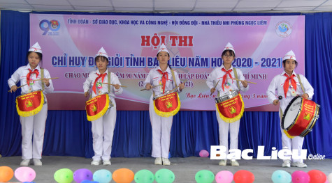 Vài ghi nhận từ hội thi​ Chỉ huy Đội giỏi cấp tỉnh