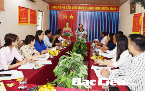 Đoàn giám sát HĐND tỉnh làm việc với Liên minh HTX tỉnh