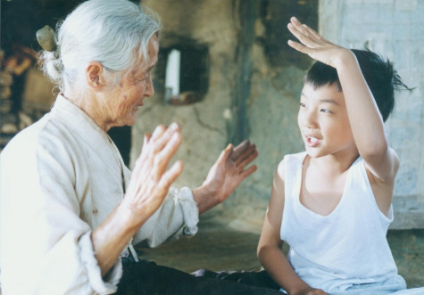 Cháu yêu bà nhiều lắm!