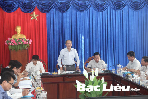 Ủy ban Bầu cử tỉnh kiểm tra công tác bầu cử tại 2 huyện Phước Long và Hồng Dân