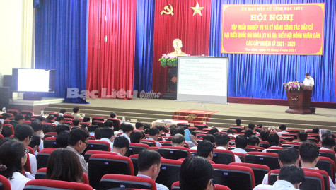 Tập huấn nghiệp vụ và kỹ năng công tác bầu cử: Tránh lúng túng khi tổ chức bầu cử