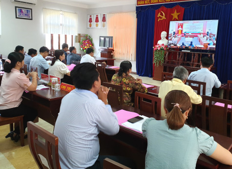 Hội nghị trực tuyến rút kinh nghiệm sau kiểm tra, giám sát bầu cử: Công tác chỉ đạo, tổ chức cuộc bầu cử tại các địa phương khẩn trương, kịp thời