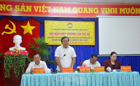 Chính thức có 10 người ứng cử đại biểu Quốc hội và 88 người ứng cử đại biểu HĐND tỉnh