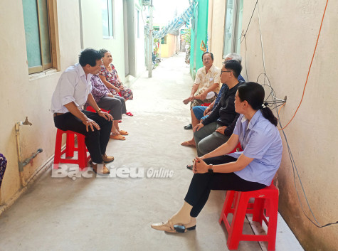 Người dân vui vì con hẻm được nâng cấp