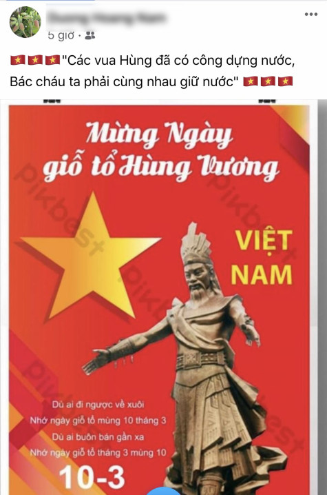 Mạng xã hội tràn ngập hình ảnh về Giỗ Tổ