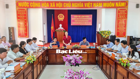 Phó Chủ tịch Ủy ban Trung ương MTTQ Việt Nam - Trương Thị Ngọc Ánh: Kiểm tra, giám sát công tác chuẩn bị bầu cử ở huyện Hòa Bình