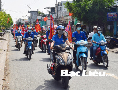 Tuổi trẻ Bạc Liêu: Nhiều hoạt động hướng về ngày hội toàn dân