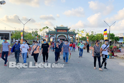 Bạc Liêu đón hơn 40.000 lượt khách trong dịp lễ 30/4 và 1/5