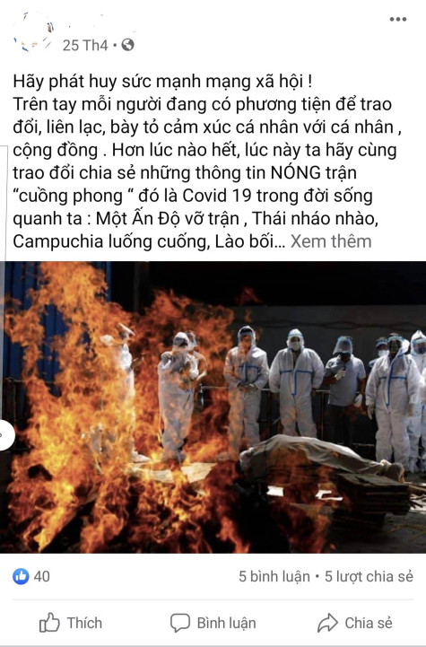 Sức mạnh mạng xã hội trong phòng chống dịch COVID-19