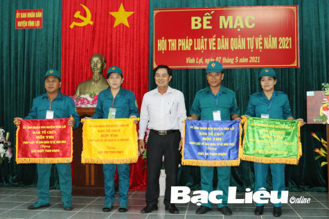 Hội thi Pháp luật về dân quân tự vệ: Bồi dưỡng kiến thức, năng lực thực hiện pháp luật về dân quân tự vệ