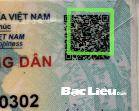 Quét mã QR trên căn cước công dân để biết số chứng minh nhân dân