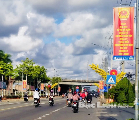 Đã hoàn thành việc trang trí tại các điểm bỏ phiếu