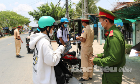 Ngăn chặn thanh, thiếu niên vi phạm pháp luật về trật tự an toàn giao thông