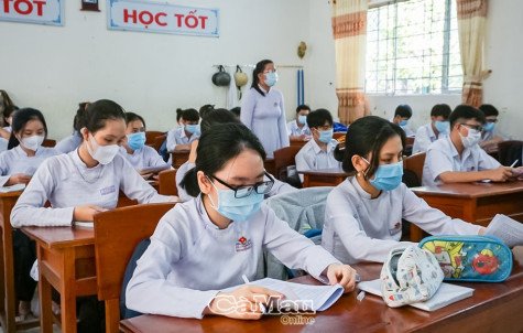 Cà Mau:10.932 thí sinh đăng ký dự  thi tốt nghiệp THPT 2021