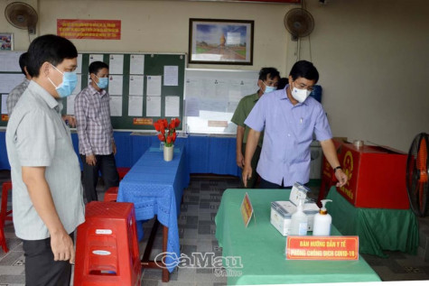 Tăng cường chỉ đạo, rà soát thực hiện các nhiệm vụ bầu cử