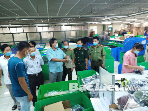 Kiểm tra việc thực hiện pháp luật về người lao động nước ngoài tại doanh nghiệp, phục vụ công tác phòng, chống dịch COVID-19