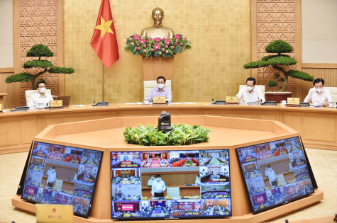 Thủ tướng Phạm Minh Chính triệu tập hội nghị trực tuyến toàn quốc "chống dịch như chống giặc"