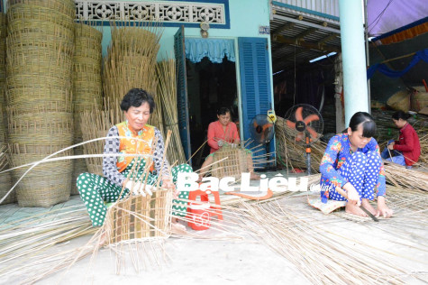 Làng nghề đan đát​ - Khó tìm người nối nghiệp