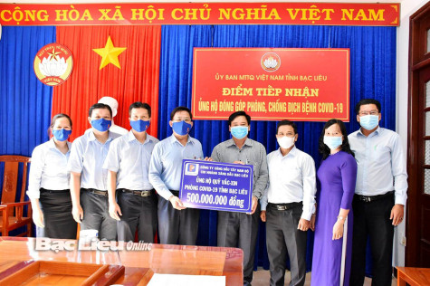 Tiếp nhận 45,7 tỷ đồng từ các tổ chức, cá nhân đóng góp Quỹ phòng chống dịch COVID-19