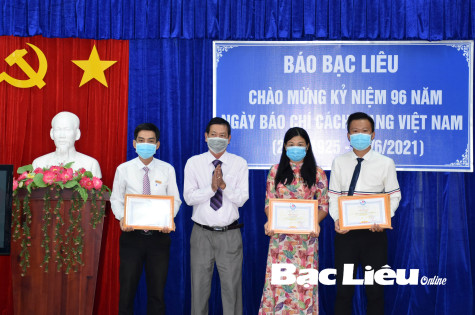 Báo Bạc Liêu: Họp mặt kỷ niệm 96 năm Ngày Báo chí cách mạng Việt Nam