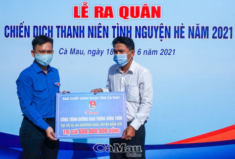 Ra quân Chiến dịch thanh niên tình nguyện hè năm 2021