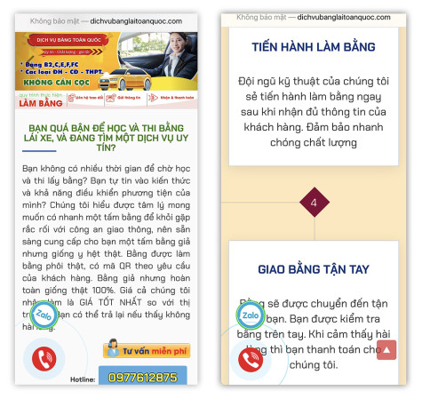 Mua bán giấy phép lái xe giả là vi phạm pháp luật