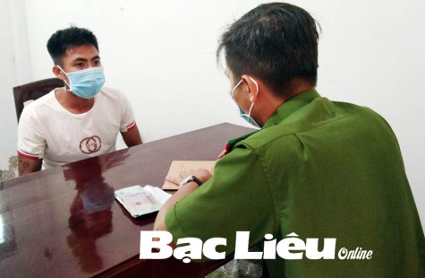 Công an huyện Hòa Bình: Tạm giữ đối tượng cá độ bóng đá