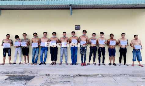 Ngăn chặn nhóm đối tượng mang theo hung khí chuẩn bị đánh nhau