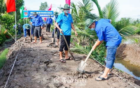 Sôi nổi các hoạt động thanh niên  tình nguyện vì cộng đồng