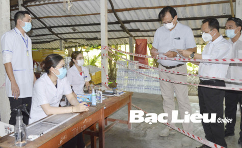 Siết chặt các cửa ngõ ngăn mầm bệnh xâm nhập vào Bạc Liêu